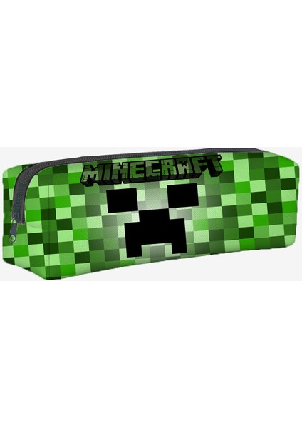 Minecraft Büyük Kapasiteli Öğrenci Kalem Çantası (Yurt Dışından)