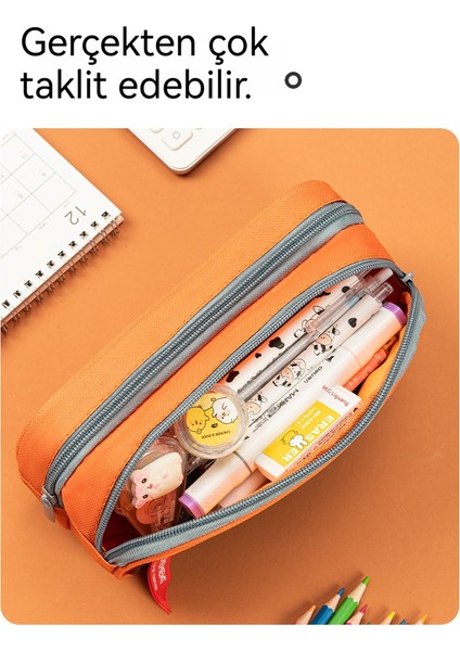 Öğrenci Için Yaratıcı Çift Katmanlı Çok Fonksiyonlu Kırtasiye Malzemeleri (Yurt Dışından) fırsatları