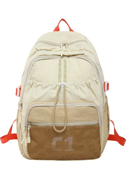 Boyama Omuz Minimalist Öğrenci Sırt Çantası (Yurt Dışından)