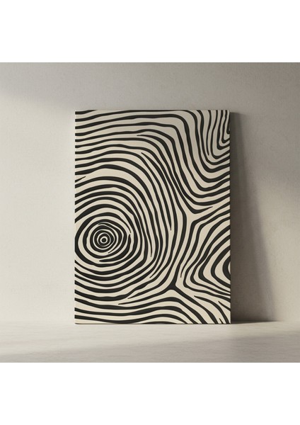 Soyut Dalga Desenli Modern Sanat Tablosu fiyatları