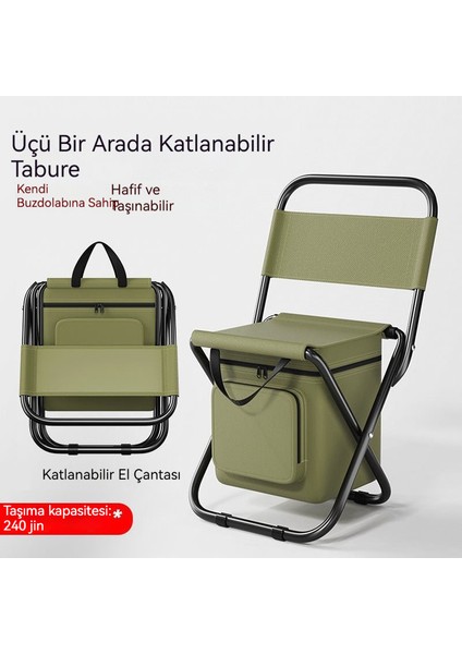 Taşınabilir Açık Katlanır Sandalyedinlenme Sandalye Kamp Balıkçılık Koltuğu Buz Paketleri ile (Yurt Dışından) fiyatları