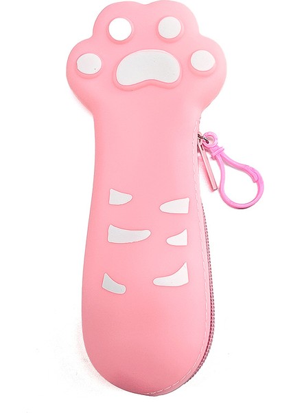 Kedi Pençesi Silikon Büyük Kapasiteli Kalem Kırtasiye Kutusu (Yurt Dışından)