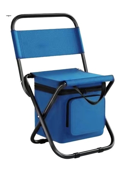 Taşınabilir Açık Katlanır Sandalye Dinlenme Sandalye Kamp Balıkçılık Koltuğu Buz Paketleri ile (Yurt Dışından)