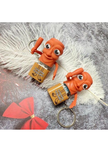 Shan Hai Jing Tungtungtung Sahur Anahtar Tutucu Üçlü Set, Işıklı ve Sesli Ahşap Çubuklu Figür (Yurt Dışından) modelleri