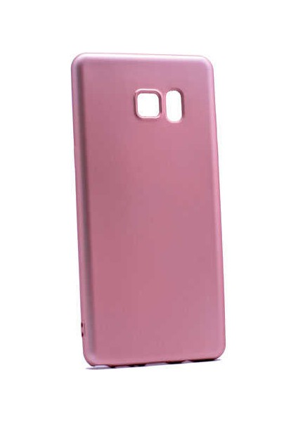 - Samsung Galaxy Note 7 - Kılıf Mat Soft Premier Silikon Kapak - Rose Gold - T1693