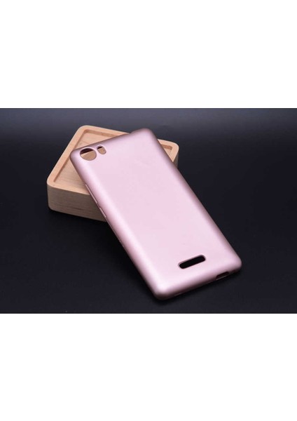 - Casper Via M1 - Kılıf Mat Soft Premier Silikon Kapak - Rose Gold - T1600