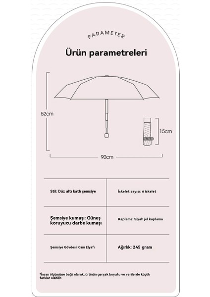 Mini Kompakt Taşınabilir Güneş Koruyucu Şemsiye Çift Amaçlı Uv Koruyucu Kapsül Şemsiye (Yurt Dışından) modelleri