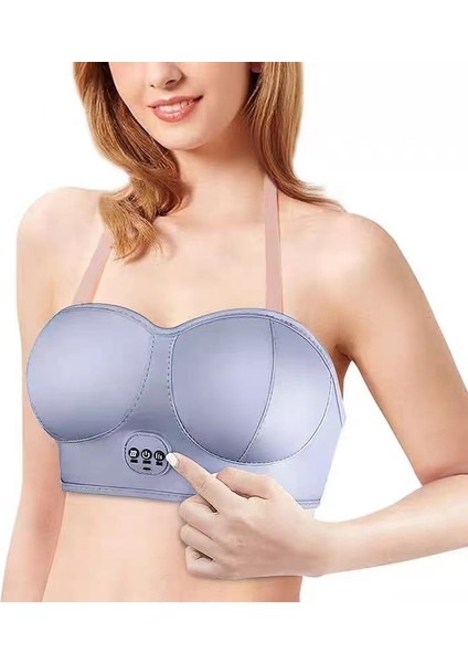 Otomatik Masaj Sütyen Sıcak Kompresi Titreşim Göğüs Masajı Ev USB Masajı (Yurt Dışından)
