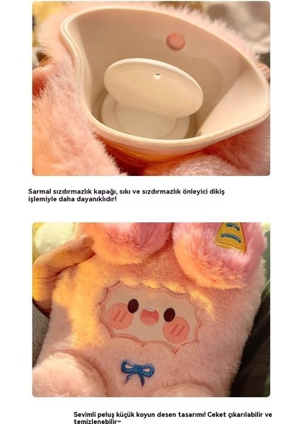 Karikatür Elle Uygulanabilir Mide Peluş Sıcak Su Torbası (Yurt Dışından) indirimleri