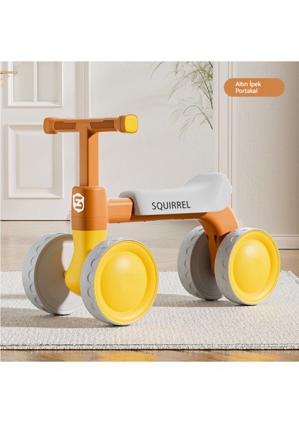 Çocuk Denge Bisikleti 1 3 6 Yaş Bebek Dört Tekerlekli Slayt Scooter Yo-Yo (Yurt Dışından)