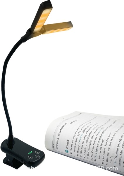 Ev Yatak Odası Öğrenci USB Kısılabilir 14LED Gece Işığı (Yurt Dışından)