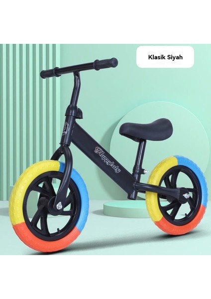 Yeni Çocuk Denge Bisikleti Pedalsız Scooter 2-6 Yaş Scooter 12 Inç (Yurt Dışından)