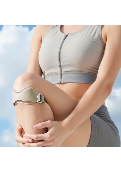 Silikon Patella Kayışı Diz Desteği Profesyonel Sınıf Hava Yastığı Nefes Alabilir Kaymaz Sabit Anti Yaralanma Diz Desteği 1 Adet (Yurt Dışından) modelleri