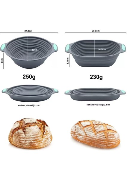 Silikon Katlanır Fermentasyon Tepsi Kek Kalıbı (Yurt Dışından) modelleri