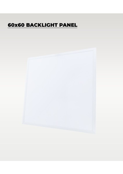 48 W. Sıva Altı 60X60 Backlight Beyaz Panel Armatür 4000K - 2 Adet modelleri