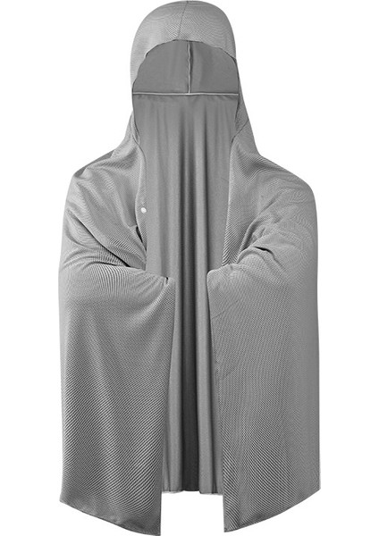 Dağ Tırmanışı Açık Hava Sporları Soğuk Güneş Koruyucu Pelerin Hızlı Kuru Gölgeleme Şal Kapüşonlu Bornoz Plaj Havlusu (Yurt Dışından)