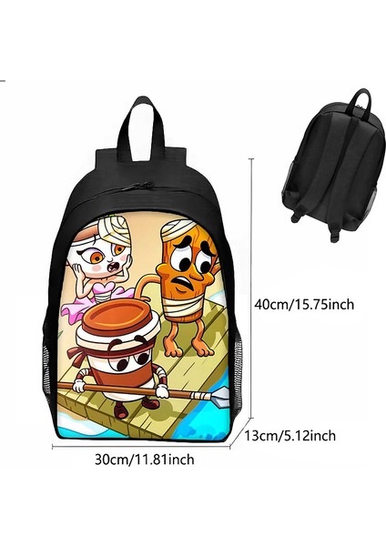 Shanhai Yabancı Tahta Çubuk Insanlar Nefes Alabilen Aşınmaya Dayanıklı Sırt Çantası (Yurt Dışından)