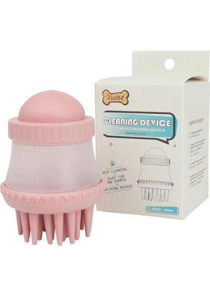 Banyo Fırçası Banyo Sıvısı Depolama Duş Jeli Evcil Hayvan Masajı (Yurt Dışından)