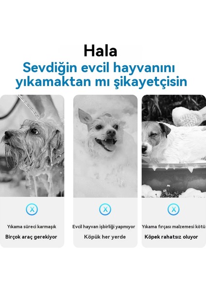 Banyo Fırçası Banyo Sıvısı Depolama Duş Jeli Evcil Hayvan Masajı (Yurt Dışından) fırsatları