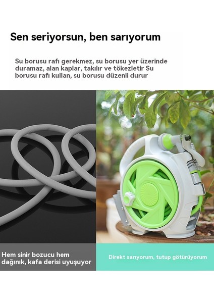 Basit Taşınabilir Su Borusu Depolama Mini 15 M Su Borusu (Yurt Dışından) modelleri