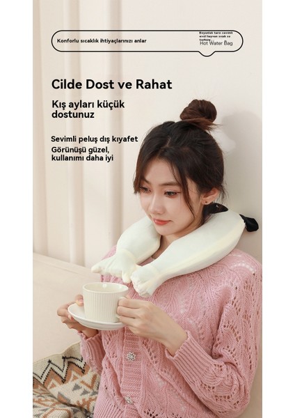 Servikal Boyun Için Özel Su Doldurulmuş U Şekilli Sıcak Su Torbası (Yurt Dışından) modelleri