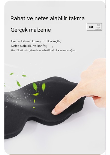 Stereoskopik Işık Kesici, Nefes Alabilen, Gözleri Ezmeyen Öğle Uykusu Göz Maskesi (Yurt Dışından) fırsatları