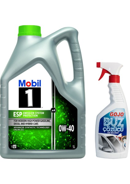 1 ESP X4 0W40 Motor Yağı 5 L ÜT:2024