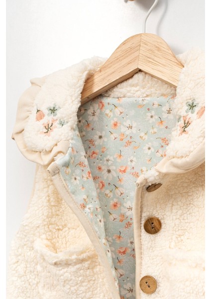 Desenli Polar Çocuk Yelek 1-4 Yaş fiyatları