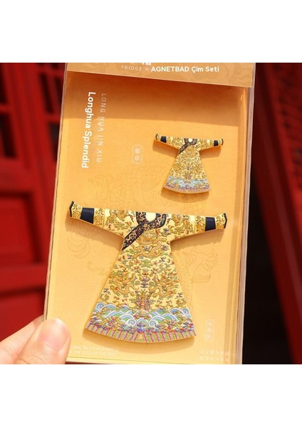 Ev Manyetik Buzdolabı Mıknatısı, Rozet 2 Parça Seti (Yurt Dışından) fırsatları