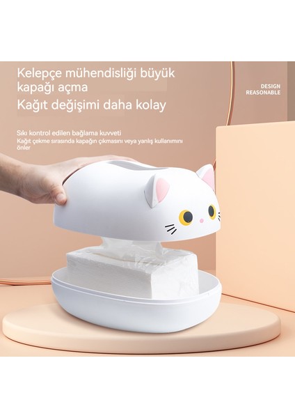 Kürdan Restoran Masa Üstü Mutfak Banyo Çok Fonksiyonlu Sevimli Karikatür Kağıt Kutu (Yurt Dışından) fiyatları