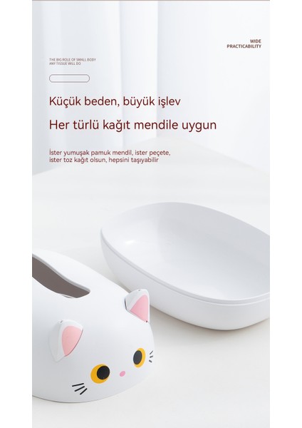 Kürdan Restoran Masa Üstü Mutfak Banyo Çok Fonksiyonlu Sevimli Karikatür Kağıt Kutu (Yurt Dışından) modelleri