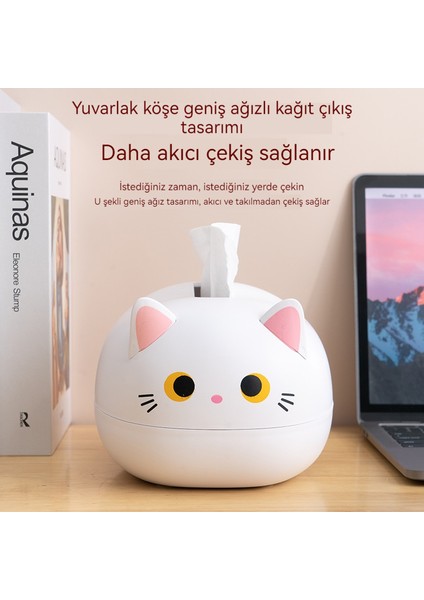 Kürdan Restoran Masa Üstü Mutfak Banyo Çok Fonksiyonlu Sevimli Karikatür Kağıt Kutu (Yurt Dışından) indirimleri