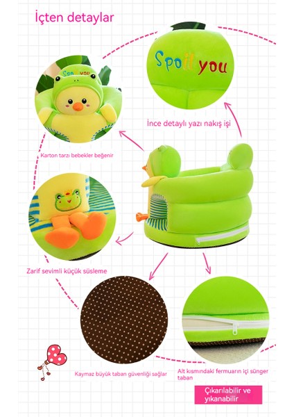 Iki Eller Serbest Bebek Dönme Önleyici Bebek Kanepe (Yurt Dışından) fiyatları