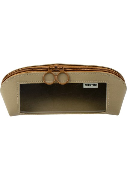 Büyük Kapasiteli Yüksek Yüz Değeri Şeffaf Öğrenci Kalem Kutusu (Yurt Dışından)