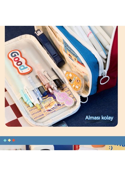 Retro Çok Fonksiyonlu Saklama Kırtasiye Kutusu (Yurt Dışından) fiyatları