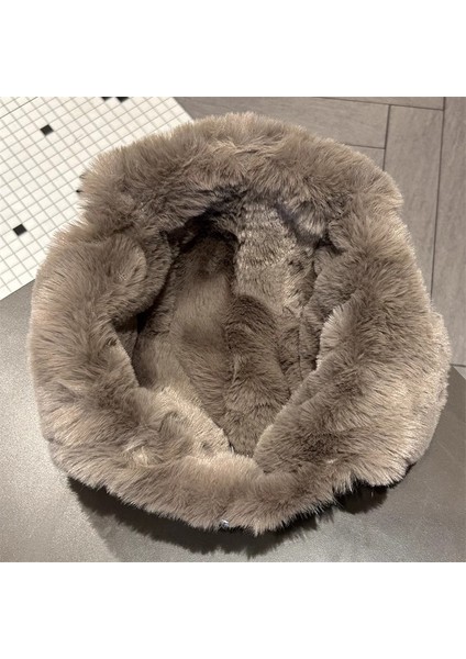 Açık Kadife Kalınlaştırılmış Sıcak Kulak Koruyucu Yumuşak Üst Şapka (Yurt Dışından) fırsatları