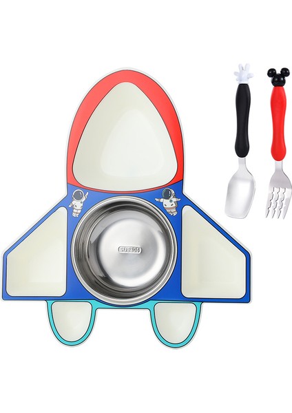 Anaokulu Çocuklar 304 Paslanmaz Çelik Bölmeli Yemek (Yurt Dışından)