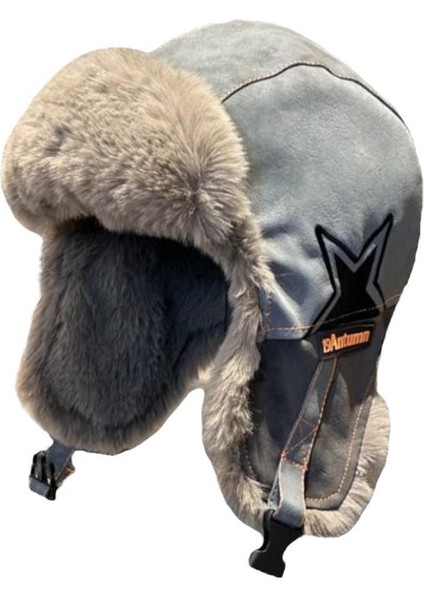 Açık Kadife Kalınlaştırılmış Sıcak Kulak Koruyucu Yumuşak Üst Şapka (Yurt Dışından)