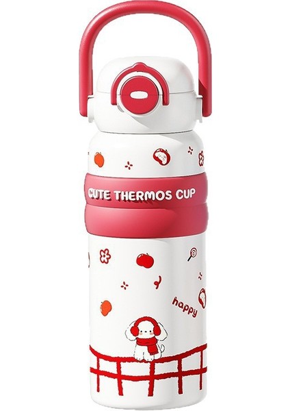 Yüksek Görünümlü Karikatür Su Bardağı Sevimli Taşınabilir (Yurt Dışından)