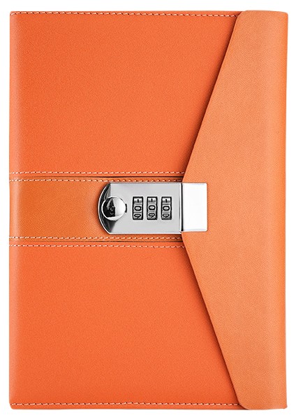 Kilitli Günlük Kalın Kod Defteri (Yurt Dışından)