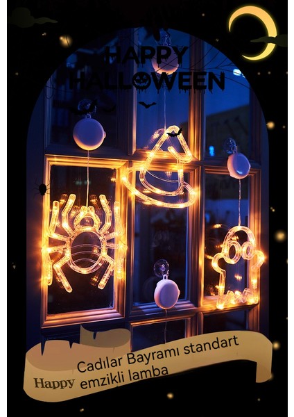 Cadılar Bayramı Ev Dekorasyonu Vantuzlu Lamba (Yurt Dışından) fırsatları