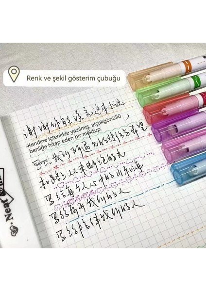 Ince Dalgalı Işaretleyici, Öğrenci Işaretleyicisi (Yurt Dışından) fiyatları