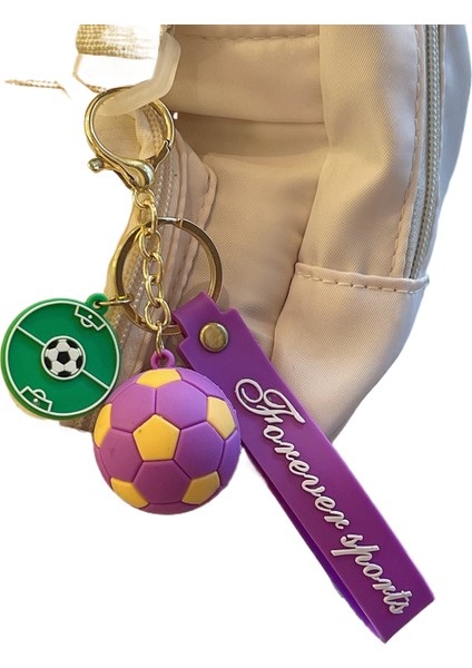Simülasyon Futbol Anahtarlık Kolye (Yurt Dışından)