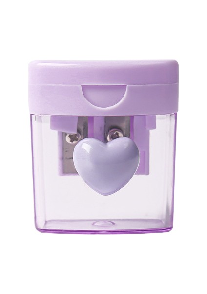 Aşk Döner Çift Delikli Kalemtıraş (Yurt Dışından)