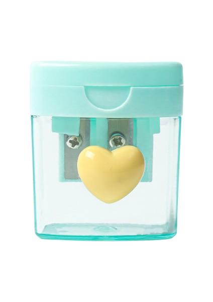 Aşk Döner Çift Delikli Kalemtıraş (Yurt Dışından)