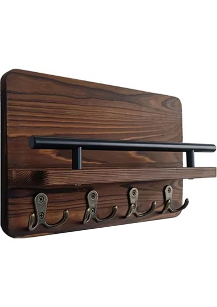 Duvara Monte Edilmiş Palto Çantası Askısı Anahtar Askısı Giriş, Çamurluk, Koridor, Banyo, Ev Dekorasyonu Için Dekoratif Kanca (Yurt Dışından)