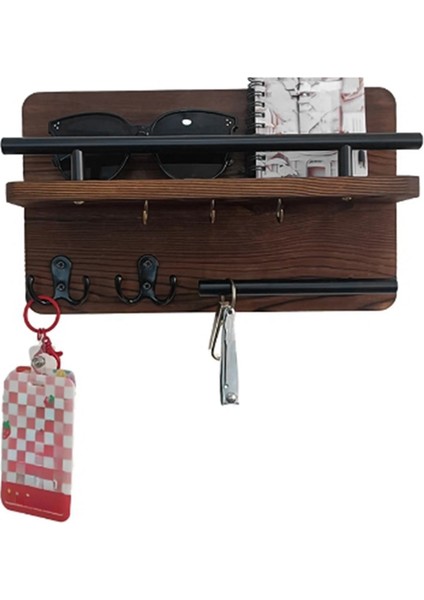 Duvara Monte Edilmiş Palto Çantası Askısı Anahtar Askısı Giriş, Çamurluk, Koridor, Banyo, Ev Dekorasyonu Için Dekoratif Kanca (Yurt Dışından) fırsatları