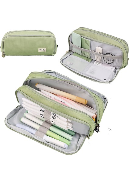 Öğrenme Malzemeleri Kırtasiye Kutusu Büyük Kapasiteli (Yurt Dışından)