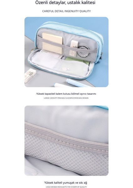 Öğrenme Malzemeleri Kırtasiye Kutusu Büyük Kapasiteli (Yurt Dışından) modelleri