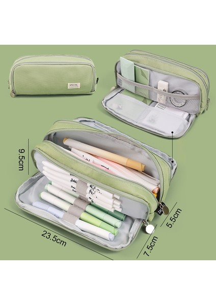 Öğrenme Malzemeleri Kırtasiye Kutusu Büyük Kapasiteli (Yurt Dışından) indirimleri